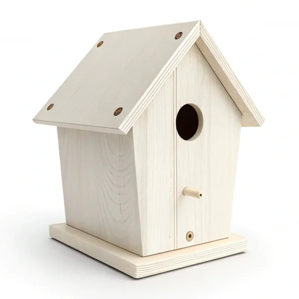 Birds Fanatic Wooden Bird House 3