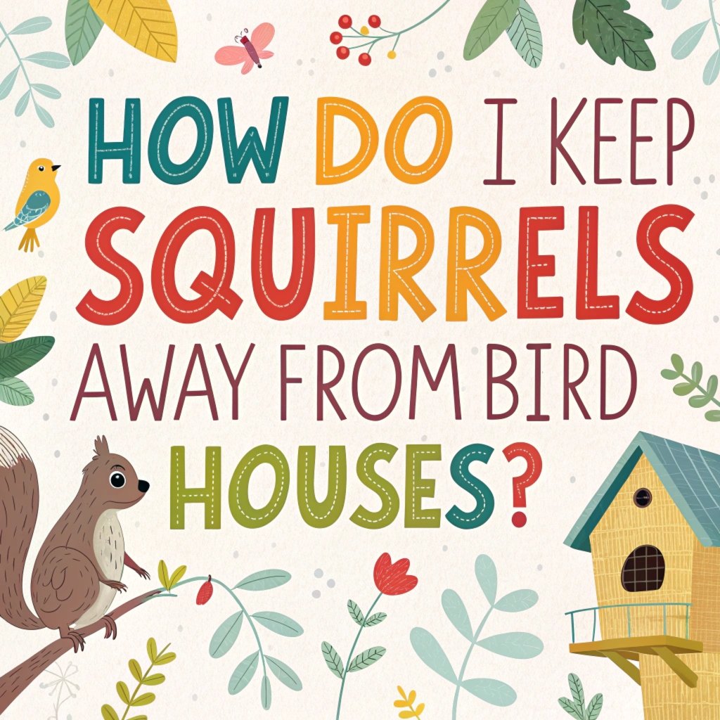 How Do I Keep Squirrels Away From Bird Houses? - Effective Strategies and Tips