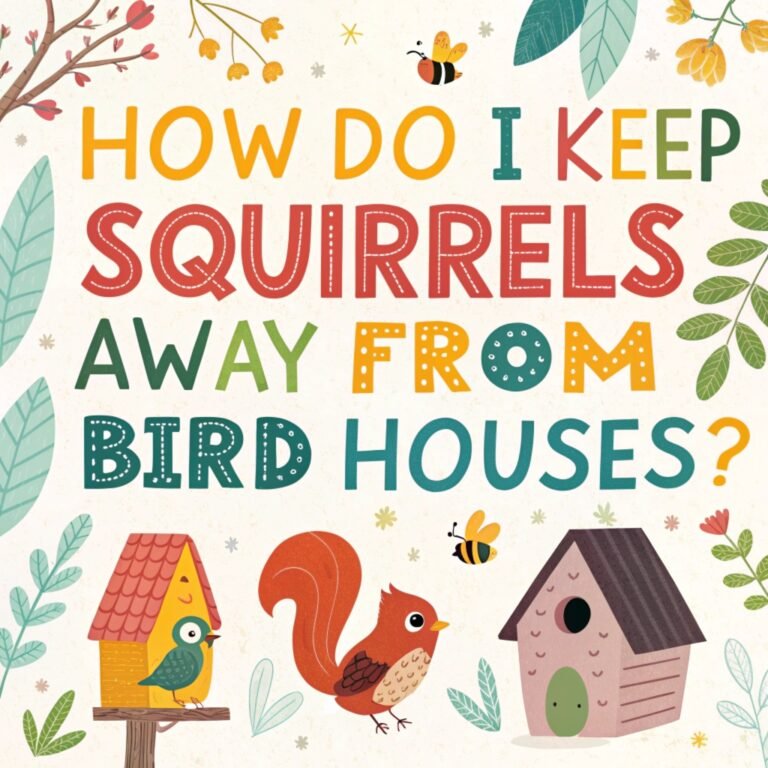 How Do I Keep Squirrels Away From Bird Houses? – Effective Strategies and Tips