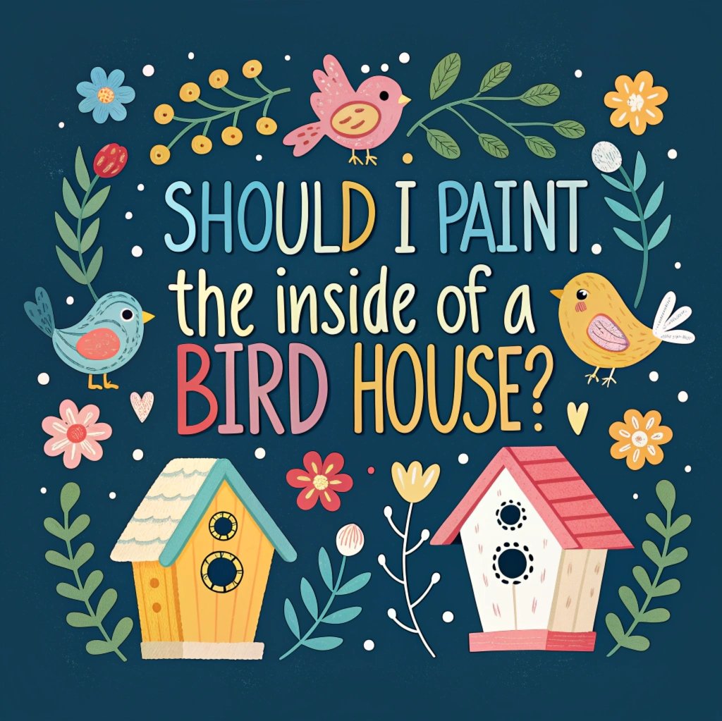 Should I Paint the Inside of a Bird House? A Comprehensive Guide to Safe and Effective Birdhouse Painting