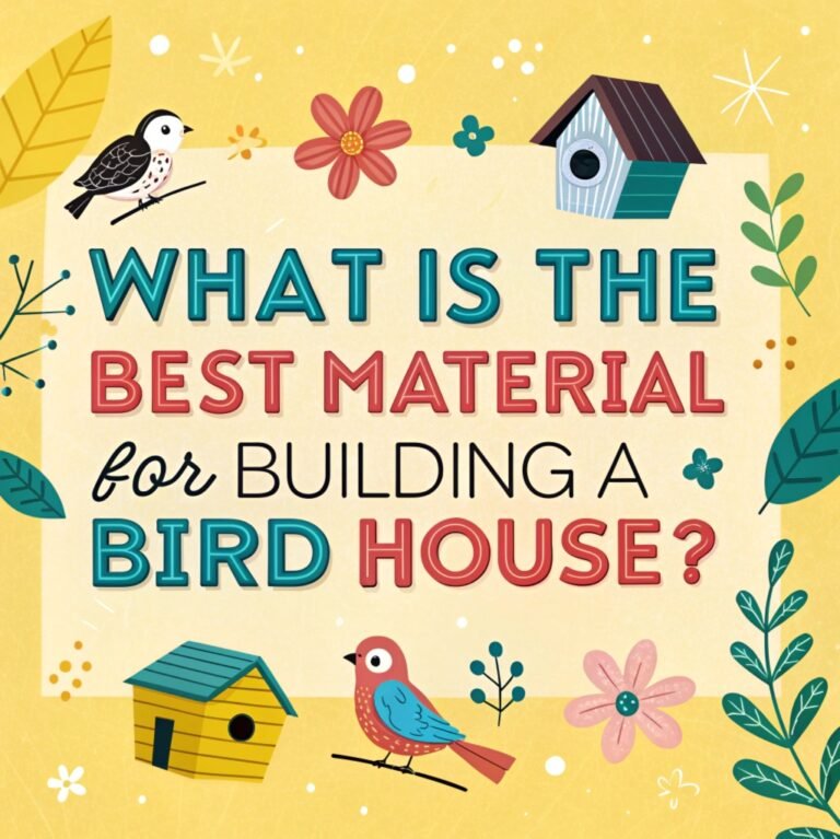 What is The Best Material for Building a Bird House? – The Ultimate Guide to Choosing the Best Material