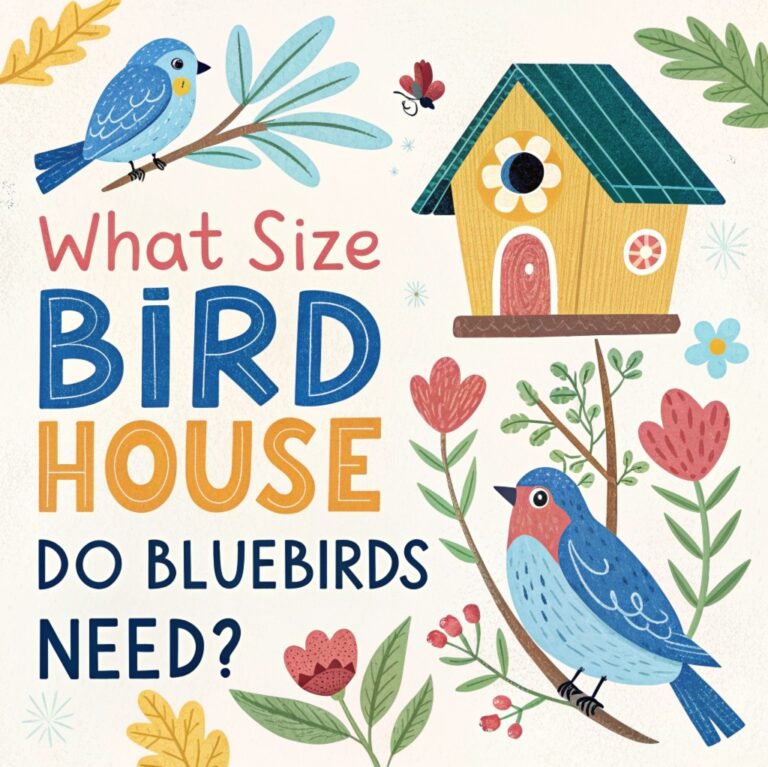 What Size Bird House Do Bluebirds Need? A Comprehensive Guide to Bluebird Nesting Box Dimensions and Design