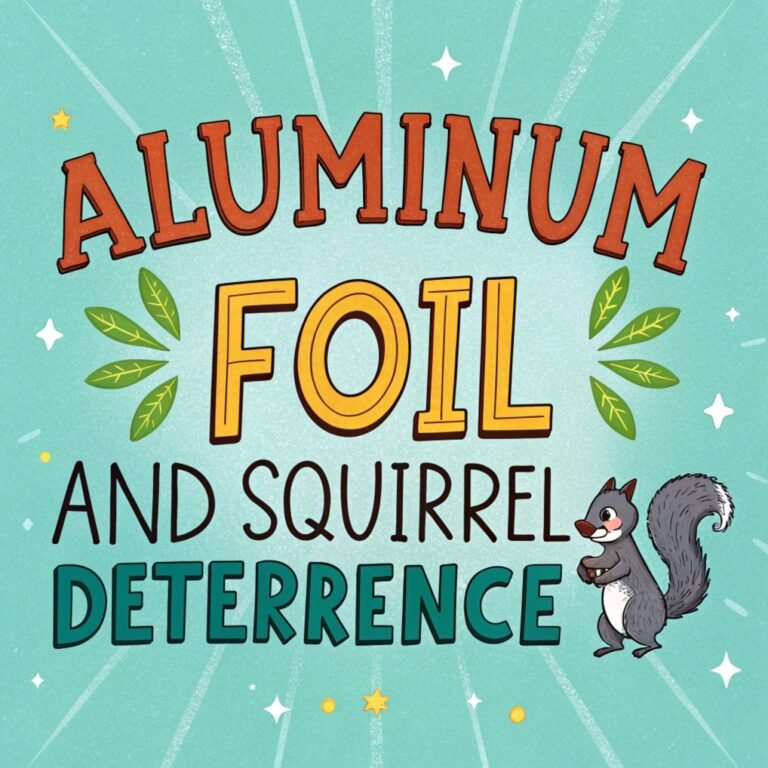 Aluminum Foil and Squirrel Deterrence: An Effective Solution for Protecting Bird Feeders?