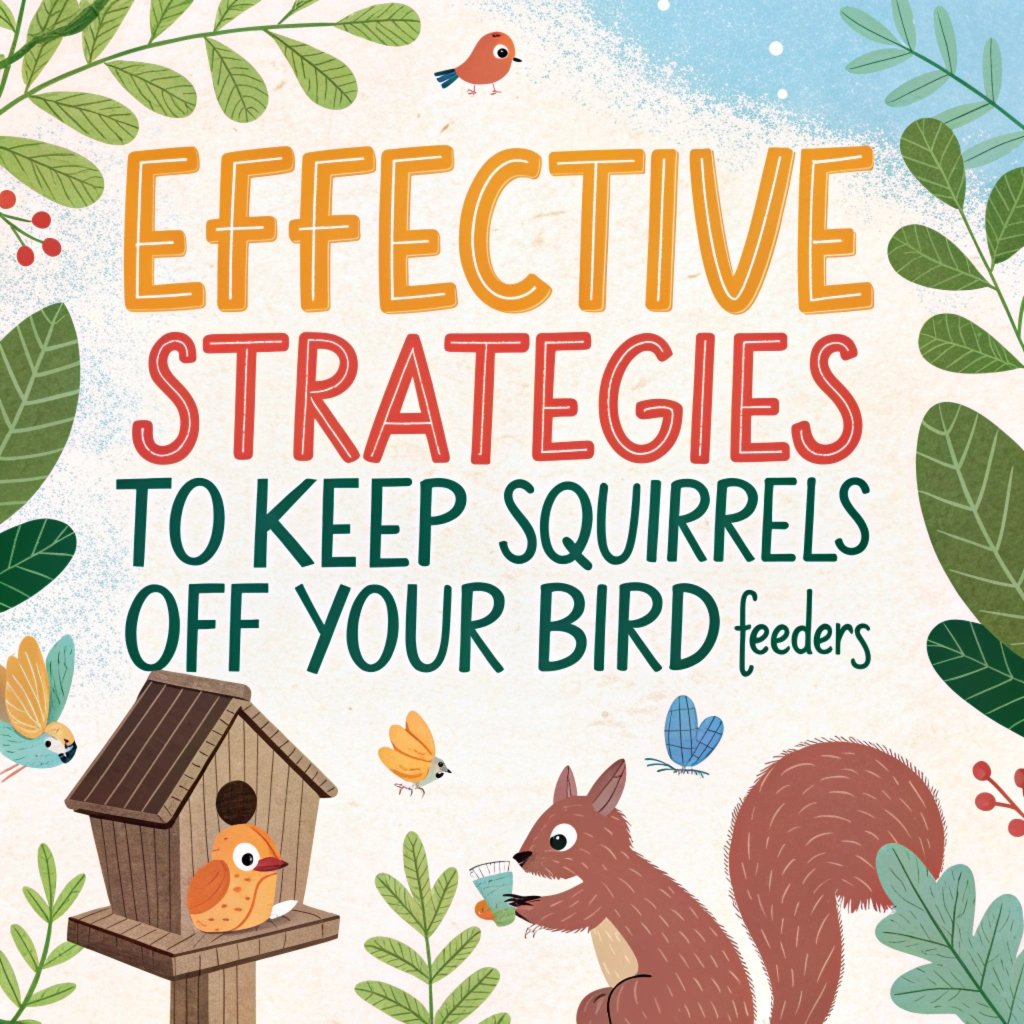 Effective Strategies to Keep Squirrels Off Your Bird Feeders: Proven Methods for a Peaceful Backyard Oasis