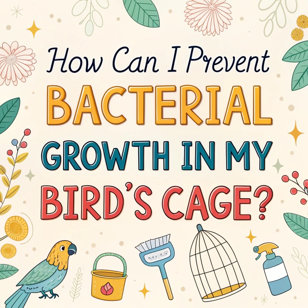 How Can I Prevent Bacterial Growth In My Bird's Cage? Essential Tips for a Clean and Healthy Avian Environment