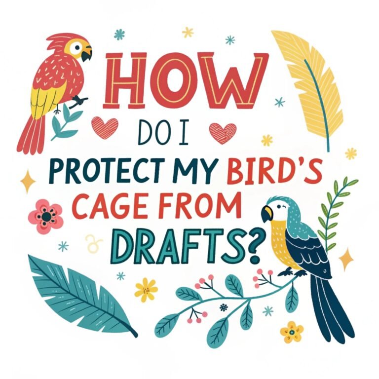 How Do I Protect My Bird’s Cage From Drafts? Essential Tips for Keeping Your Feathered Friend Safe and Comfortable