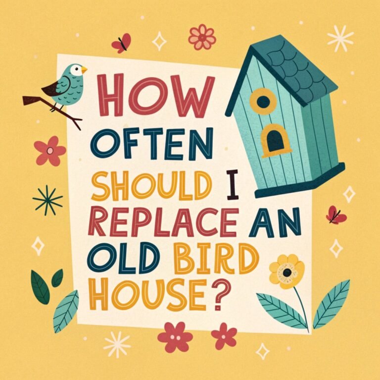 How Often Should I Replace An Old Bird House? – The Secrets of Bird House Longevity