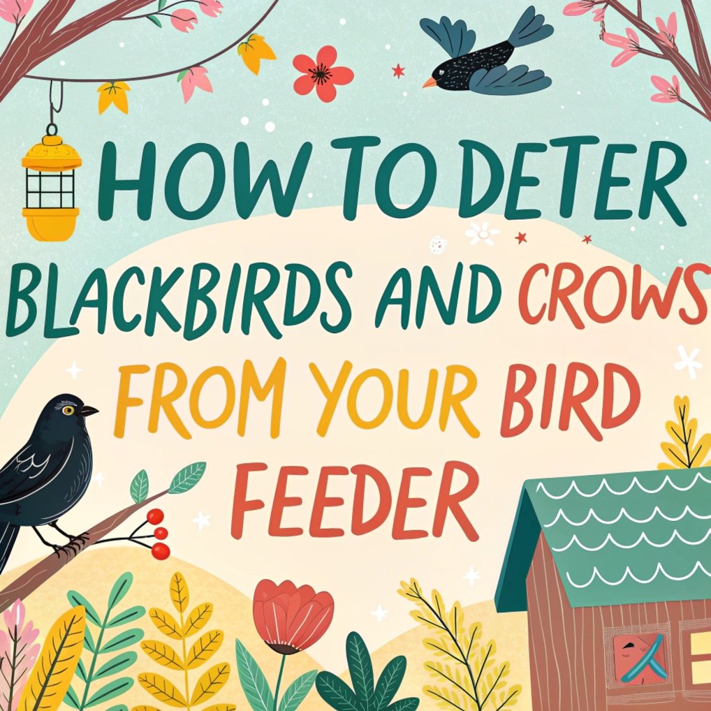 How to Deter Blackbirds and Crows from Your Bird Feeder - Protect Your Backyard Birds