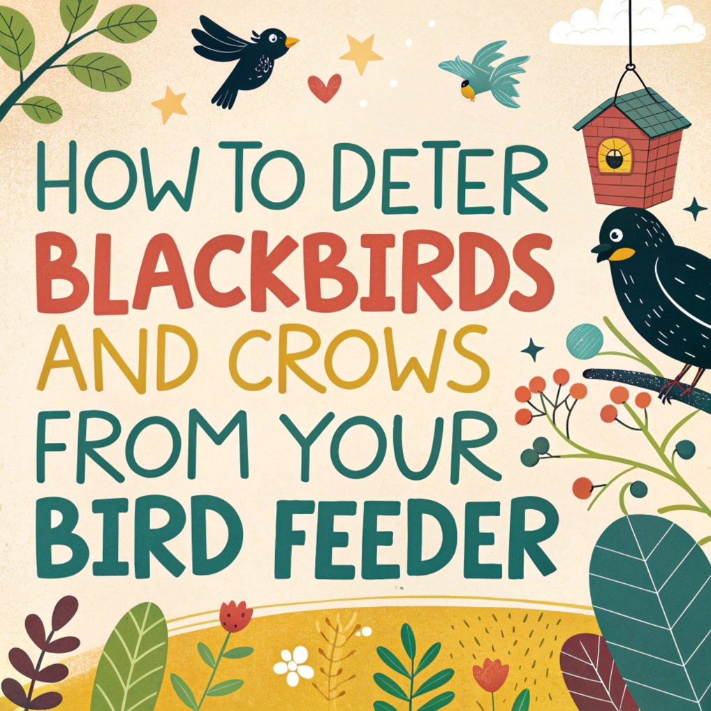 How to Deter Blackbirds and Crows from Your Bird Feeder - Protect Your Backyard Birds