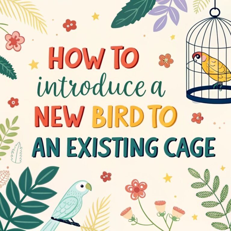 How to Introduce a New Bird to a Existing Cage and Create Harmony in Your Avian Family