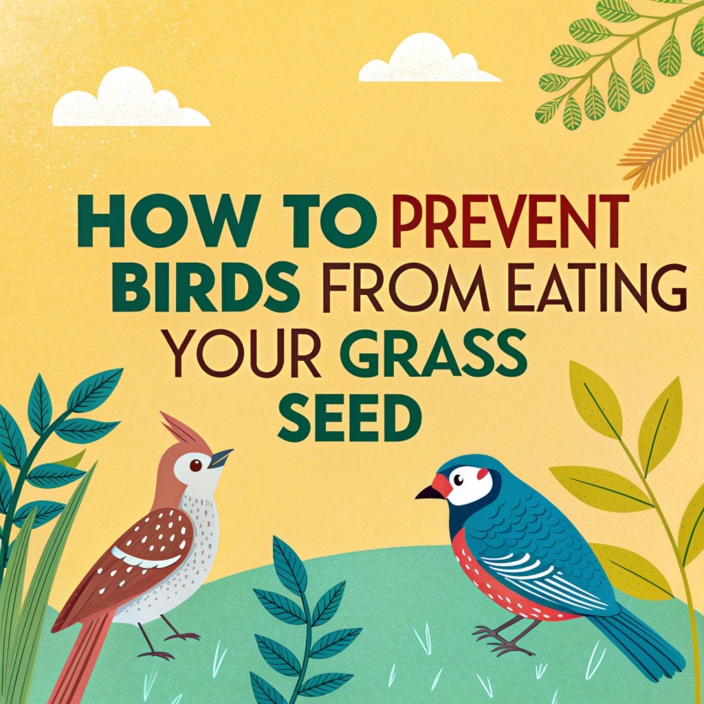 How to Prevent Birds from Eating Your Grass Seed: Amazing Green Lawn