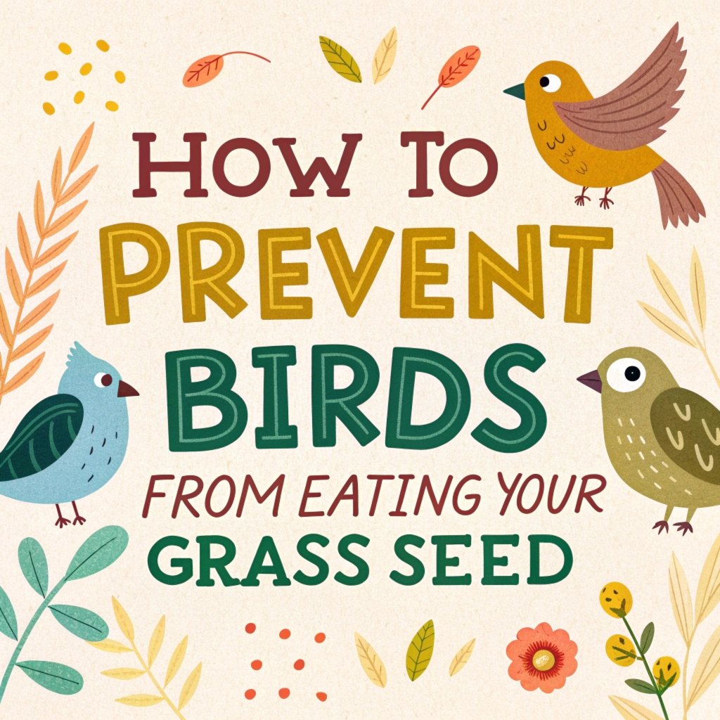 How to Prevent Birds from Eating Your Grass Seed: Amazing Green Lawn