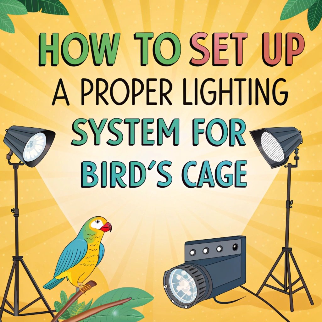 How To Set Up A Proper Lighting System For Bird's Cage? - Enhancing Avian Health and Happiness