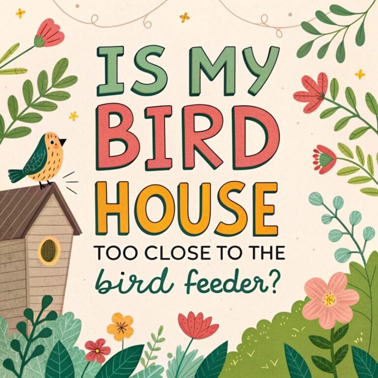 Is My Bird House Too Close to the Bird Feeder? A Comprehensive Guide to Optimal Placement for Avian Harmony