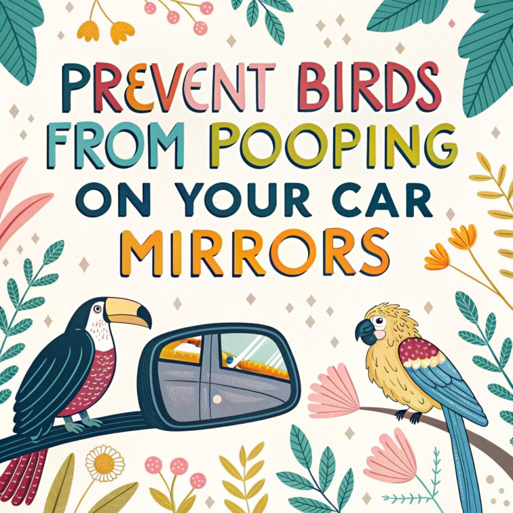 Prevent Birds from Pooping on Your Car Mirrors: Effective Strategies and Solutions 4 Prevent Birds from Pooping on Your Car Mirrors: Effective Strategies and Solutions