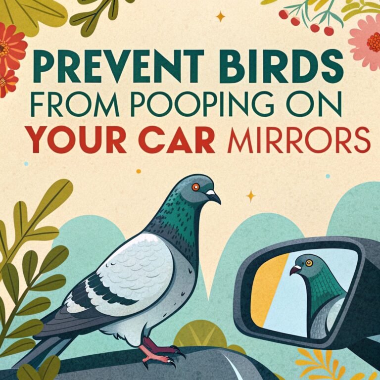 Prevent Birds from Pooping on Your Car Mirrors: Effective Strategies and Solutions