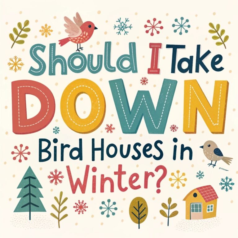 Should I Take Down Bird Houses in Winter? A Comprehensive Guide to Winter Bird House Management