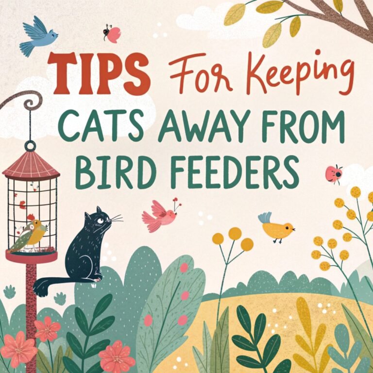 Tips for Keeping Cats Away from Bird Feeders and Ensuring Bird Safety in Your Garden