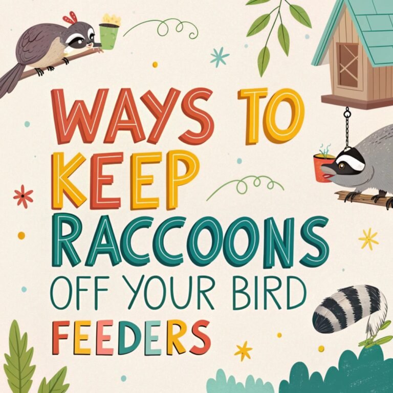 Ways to Keep Raccoons Off Your Bird Feeders and Protect Your Feathered Friends