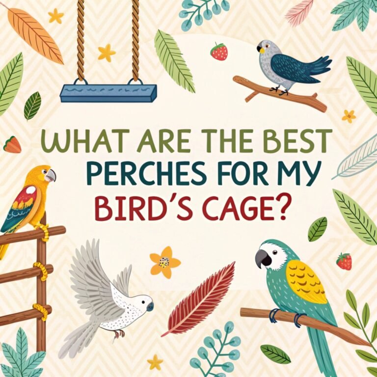 What Are The Best Perches For My Bird’s Cage? – Enhancing Your Bird’s Habitat