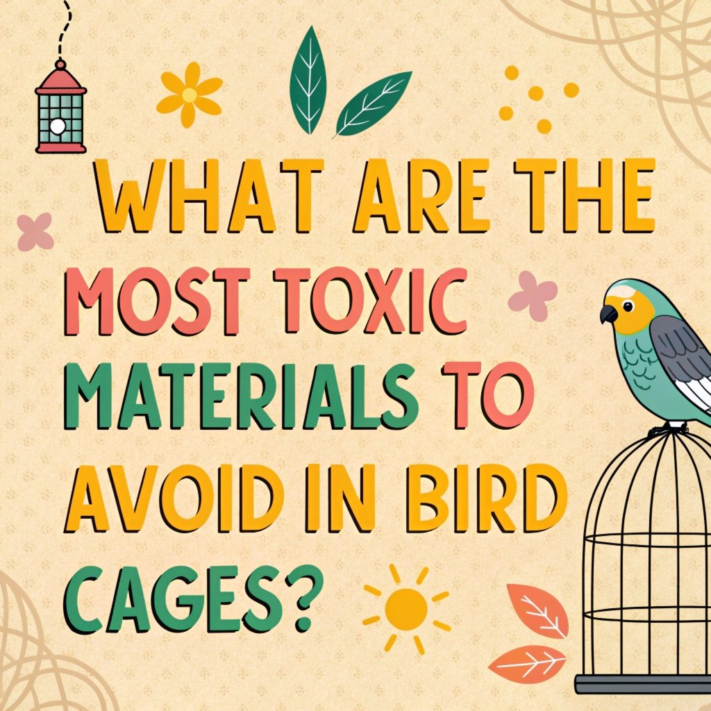 What Are The Most Toxic Materials To Avoid In Bird Cages? A Comprehensive Guide to Ensuring Your Feathered Friend's Safety 3 What Are The Most Toxic Materials To Avoid In Bird Cages? A Comprehensive Guide to Ensuring Your Feathered Friend's Safety