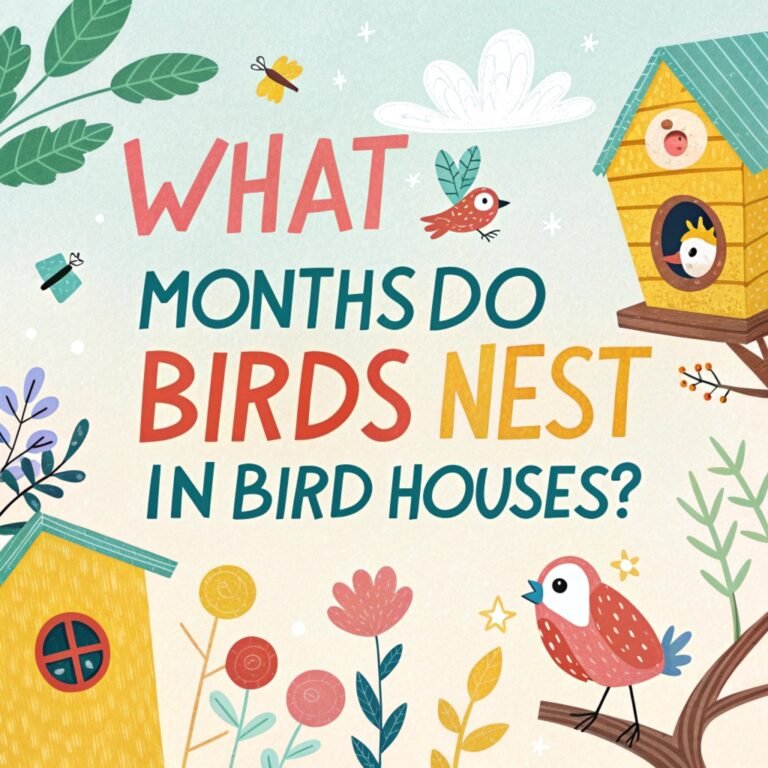 What Months Do Birds Nest In Bird Houses? – Your Ultimate Guide