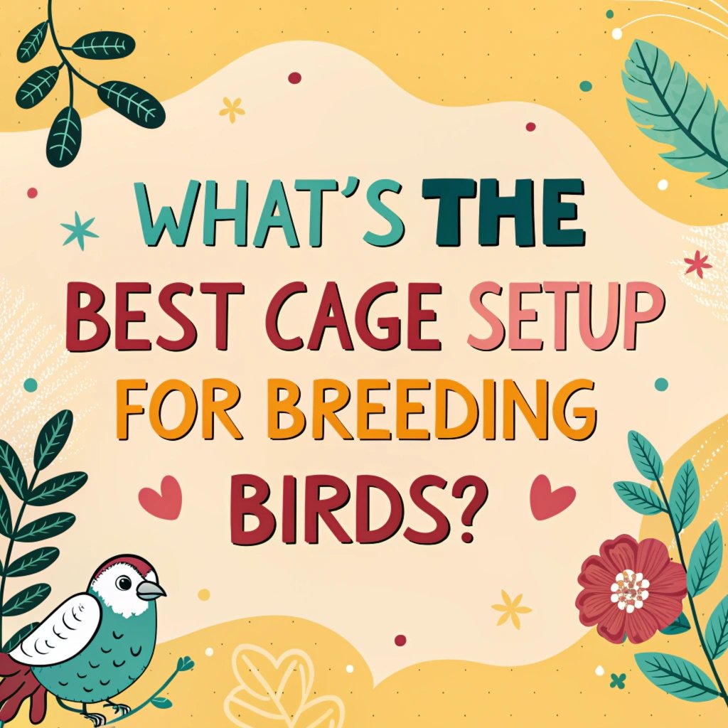 What's The Best Cage Setup For Breeding Birds? - Essential Tips and Techniques 3 What's The Best Cage Setup For Breeding Birds? - Essential Tips and Techniques