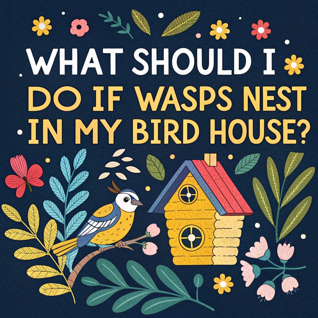 What Should I Do If Wasps Nest In My Bird House? - Effective Strategies for Dealing with Wasps in Bird Houses 2 Wasps