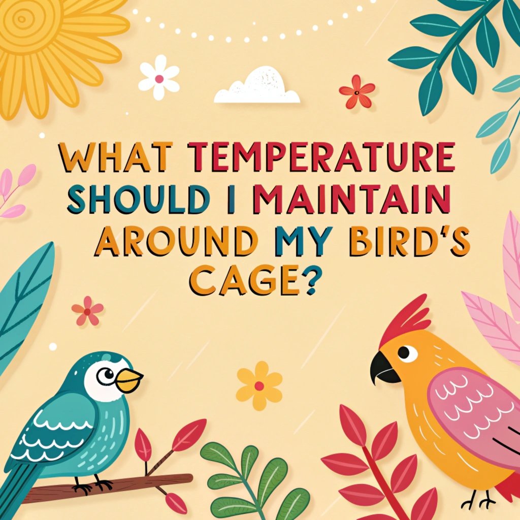 What Temperature Should I Maintain Around My Bird's Cage? - A Comprehensive Guide