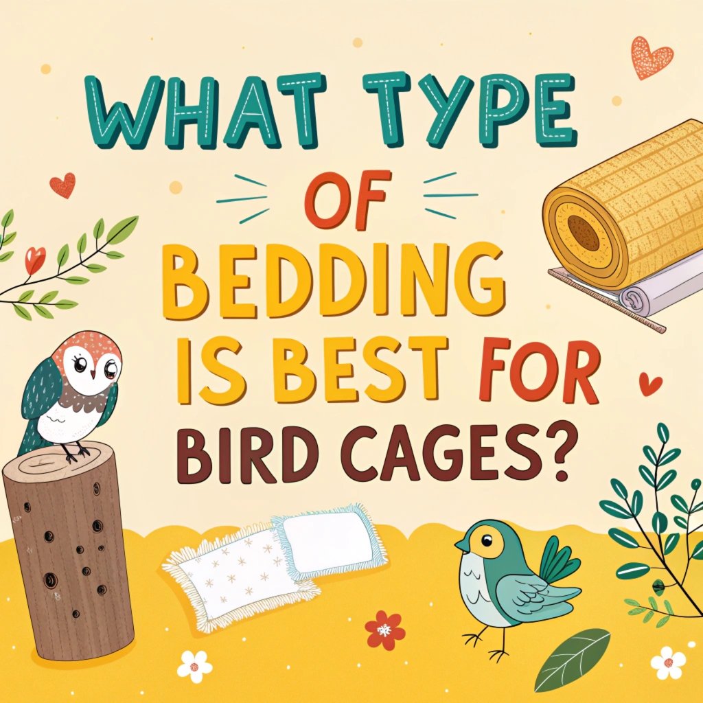 What Type Of Bedding Is Best For Bird Cages? Choosing the Perfect Bedding 2 Bedding