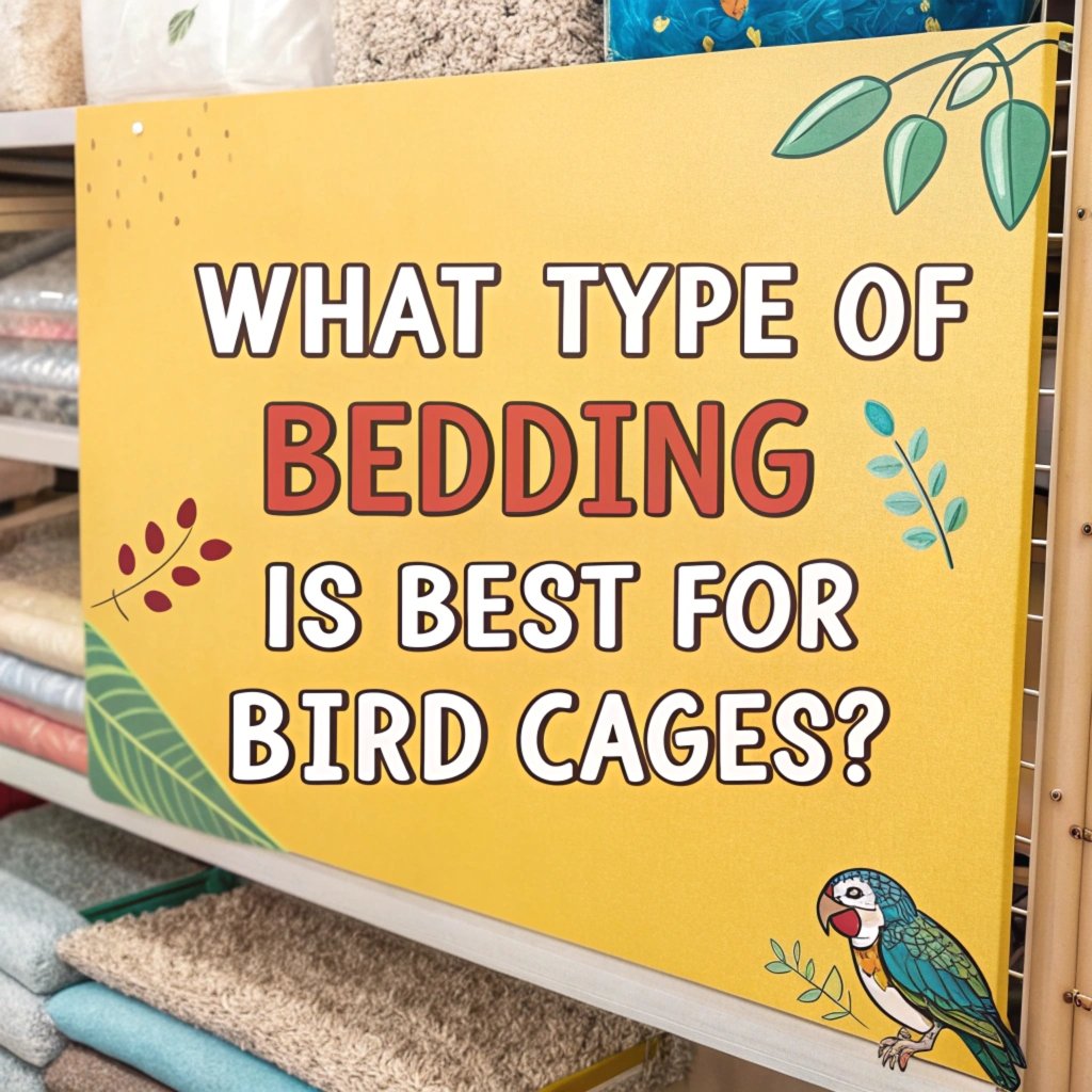 What Type Of Bedding Is Best For Bird Cages? Choosing the Perfect Bedding 4 What Type Of Bedding Is Best For Bird Cages? Choosing the Perfect Bedding