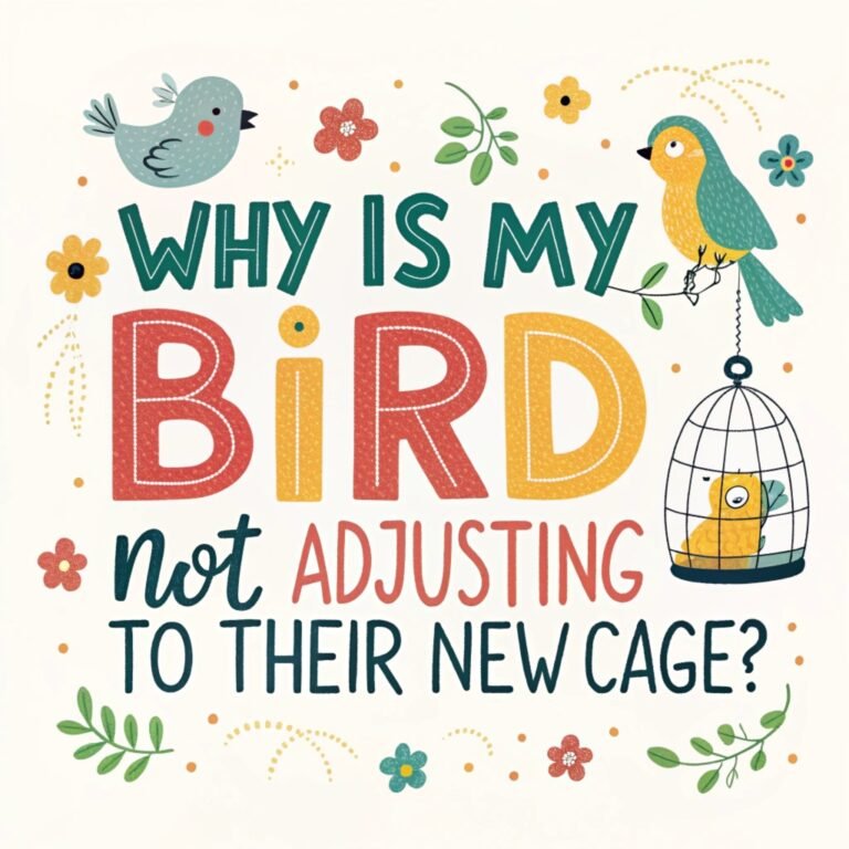 Why My Bird Not Adjusting To Their New Cage? Amazing Avian Adaptation Challenges