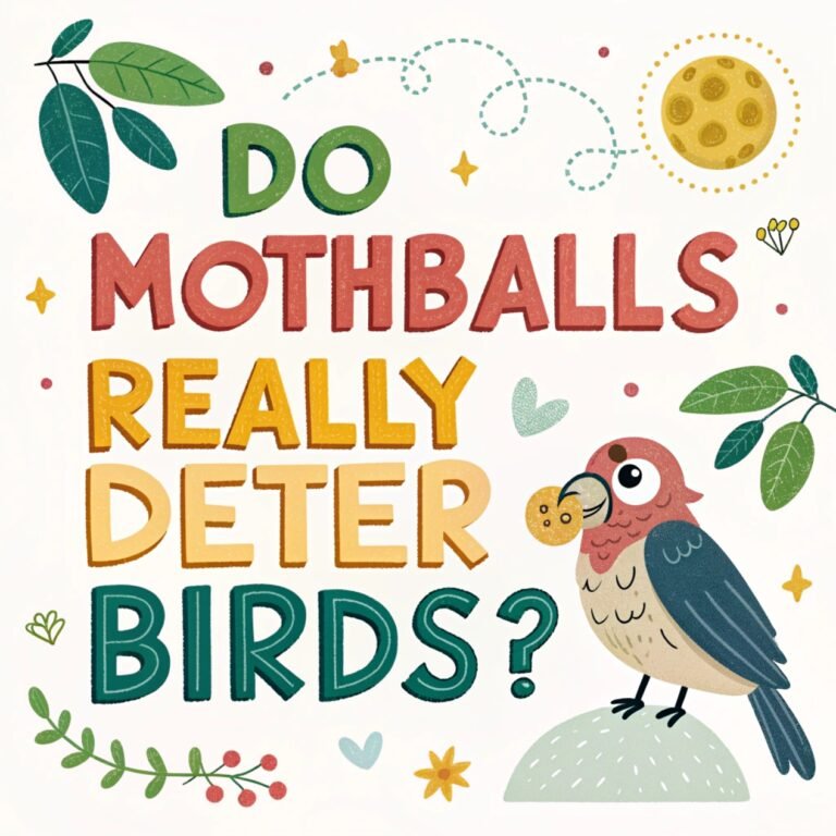 Do Mothballs Really Deter Birds? Exploring Myths, Facts, and Safer Alternatives