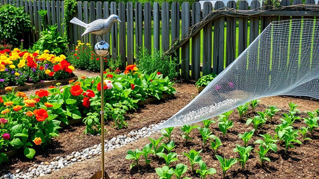 bird deterrent garden strategies