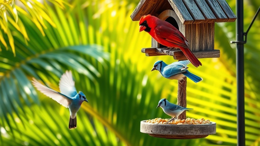 Backyard Birds in Florida 4 bird feeding habits florida