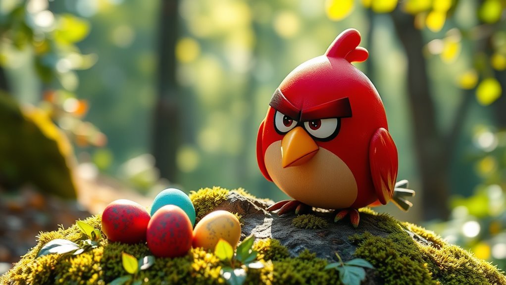 Exploring the Iconic Red Bird From Angry Birds 2 birds slingshots game development