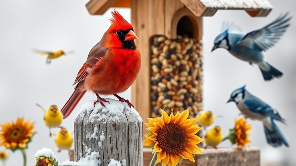 Illinois Backyard Birds 4 birdwatching throughout the seasons