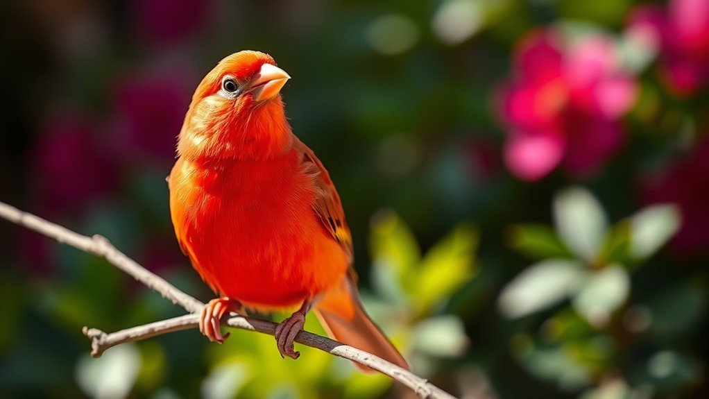 The Charming Red Canary Bird: Care and Characteristics 2 canary breed origins detailed