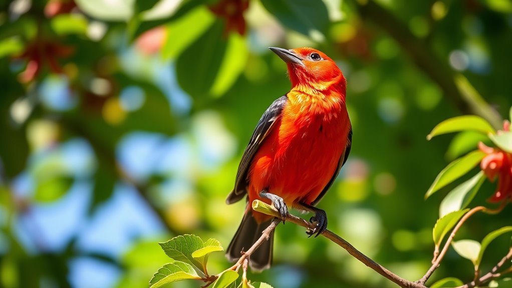 Pictures of Red-Headed Birds Found in Minnesota 4 colorful summer bird visitor