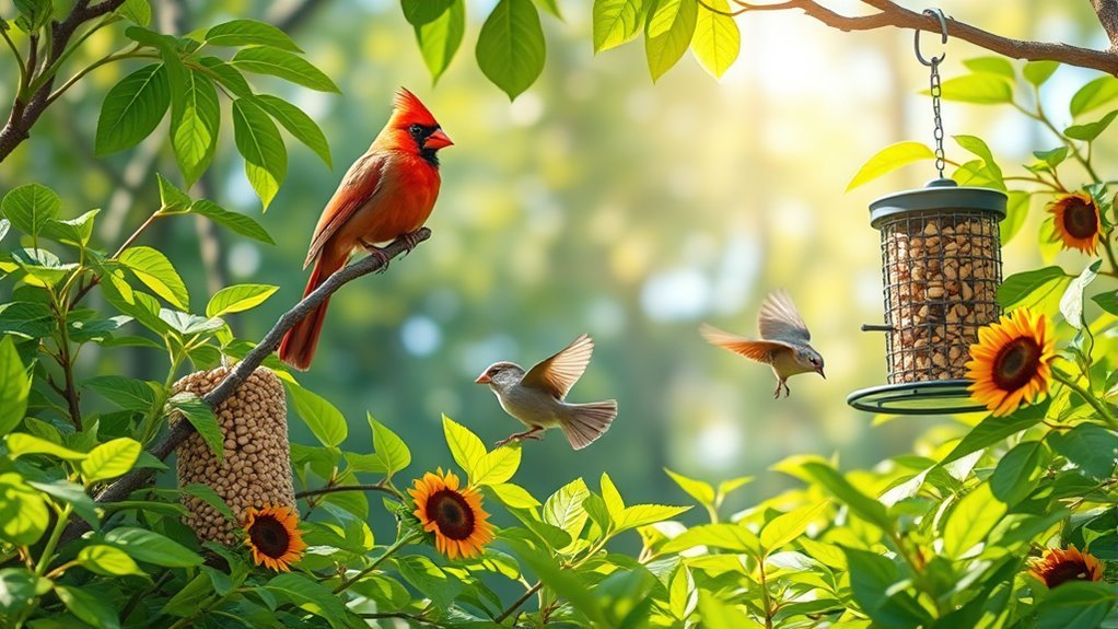 South Carolina Backyard Birds 2 common avian species identified