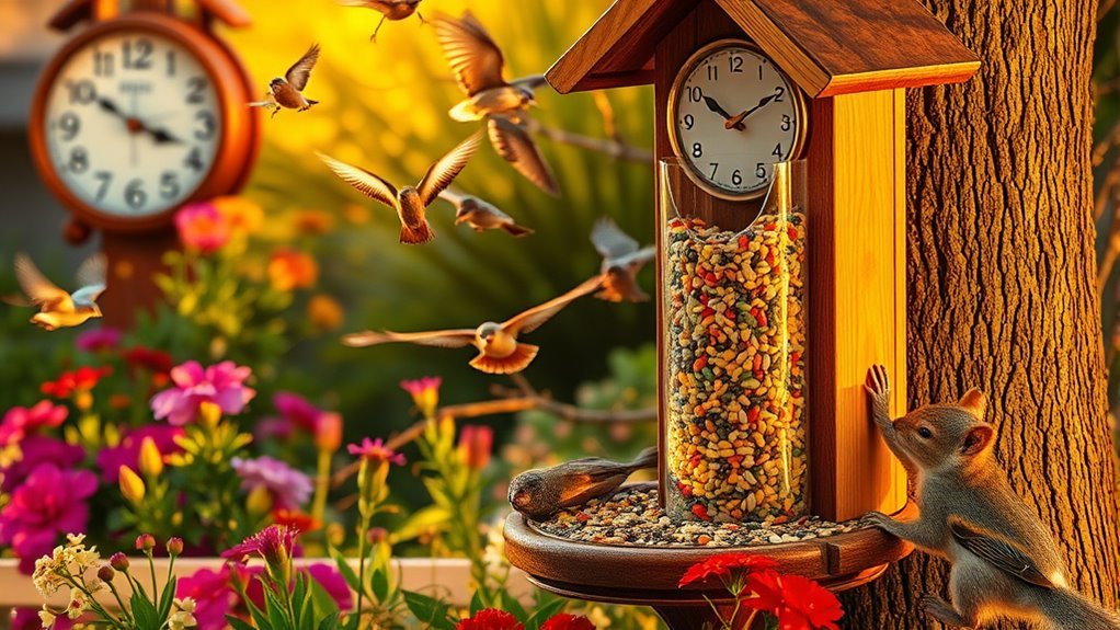 create structured feeding timetable