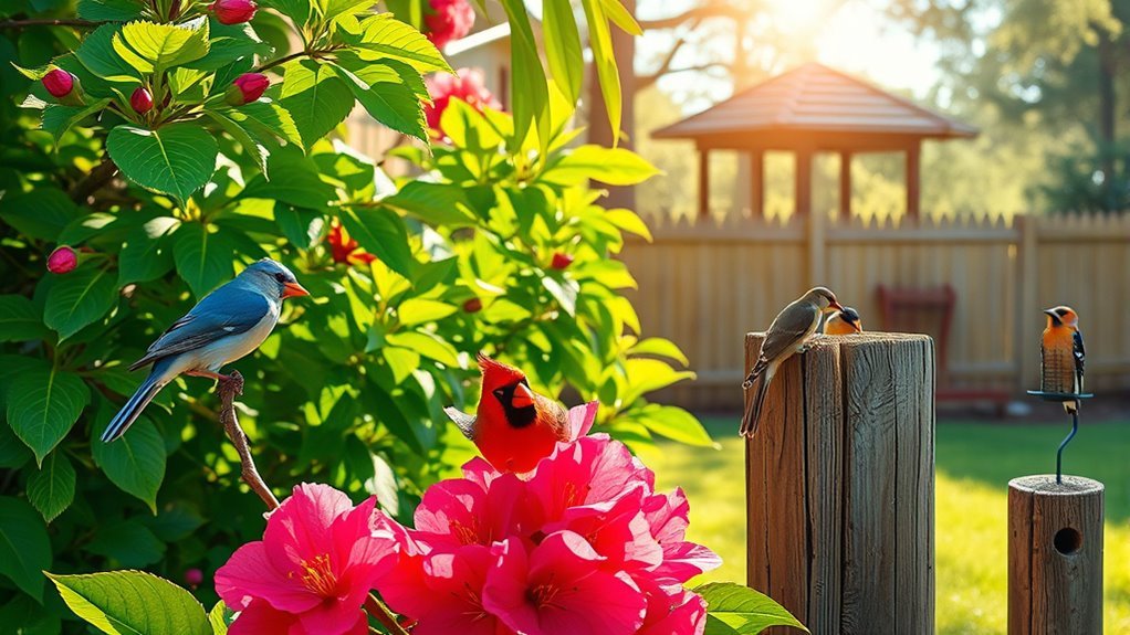 diverse avian life in georgia