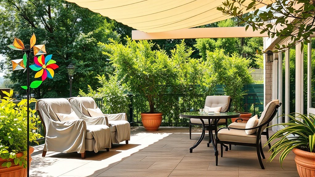Effective Ways to Keep Birds Off Your Patio Furniture 3 furniture storage when unused