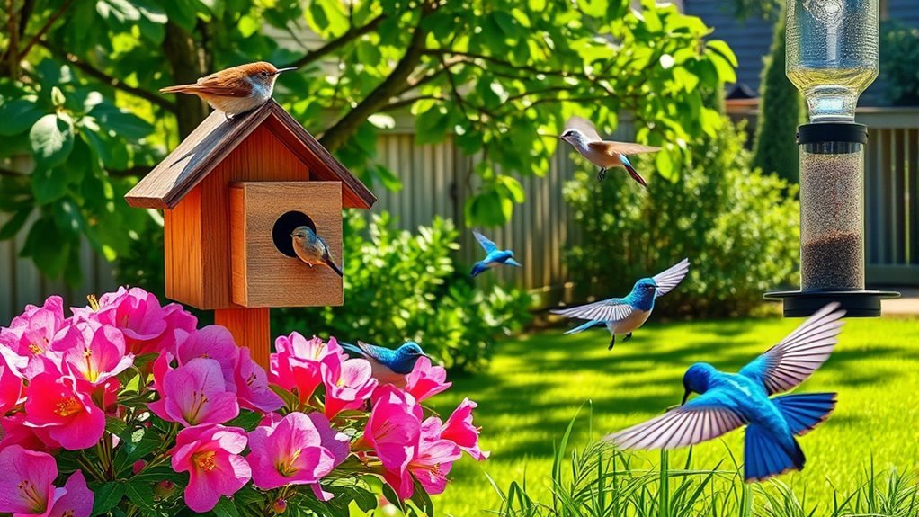 georgia backyard birds activity