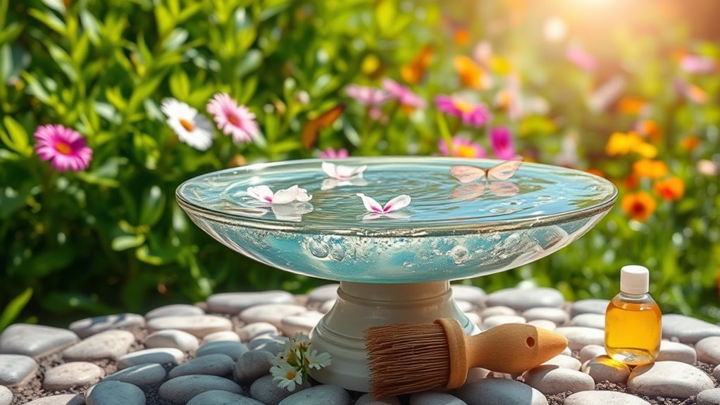 How to Keep Your Bird Bath Clean and Inviting 2 maintaining a hygienic birdbath