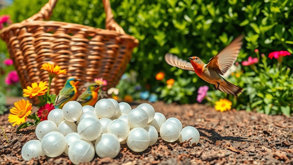 mothballs do not deter birds