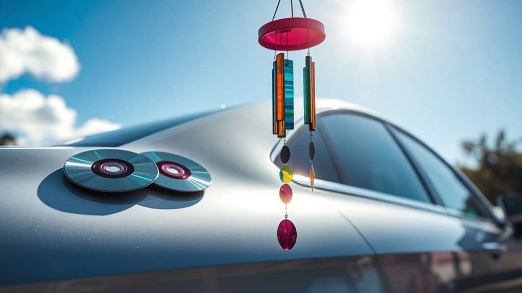 reflective noisy deterrent methods