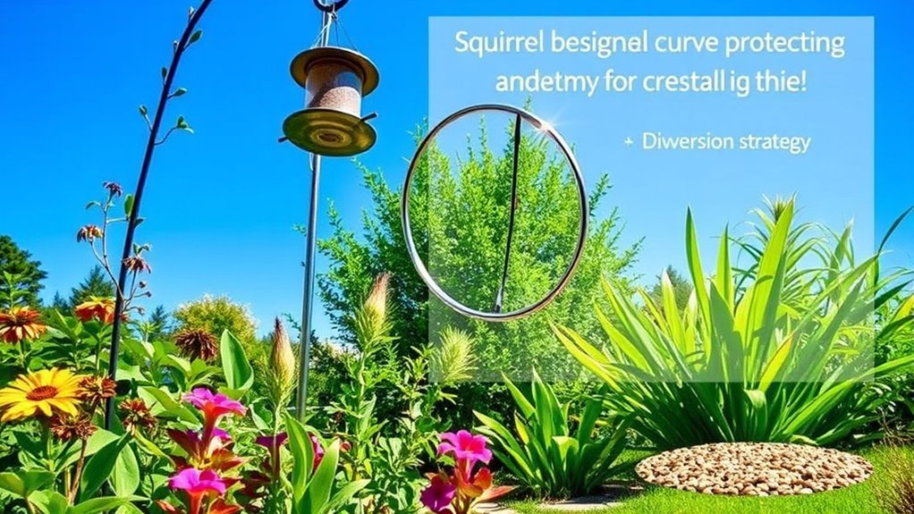 squirrel deterrent bird feeders