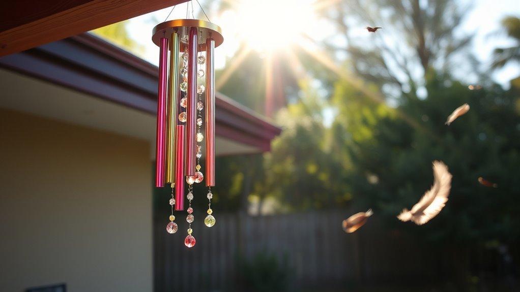 the mechanics of wind chimes