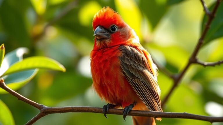 unique avian redhead species